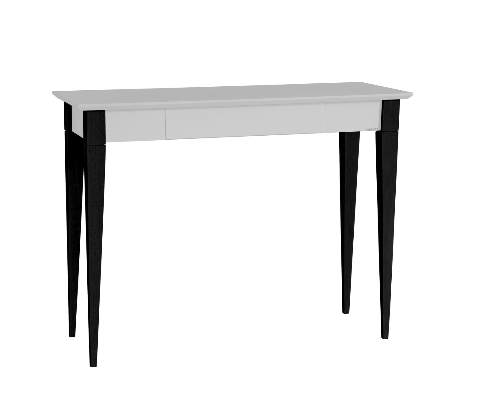 MIMO Skrivebord 105x40cm Sorte Ben / Lysegrå MIMO Skrivebord 105x40cm Sorte Ben / Lysegrå