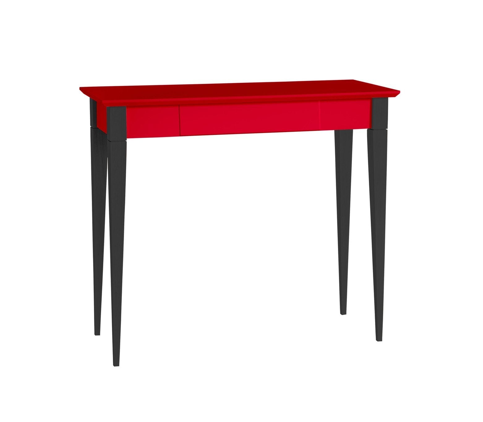 MIMO Skrivebord 85x40cm Sort Ben / Rød MIMO Skrivebord 85x40cm Sort Ben / Rød