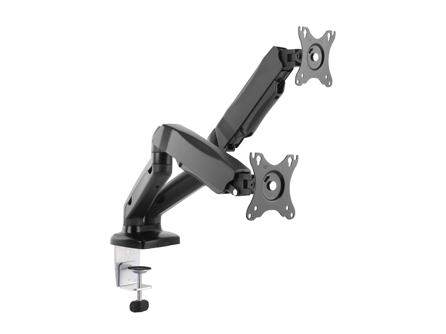 Skærmarm til skrivebord EQUIP Dual 13"27" med gasfjeder Skærmarm til skrivebord EQUIP Dual 13"27" med gasfjeder