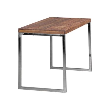 Skrivebord i massivt sheeshamtræ, fsc®-certificeret