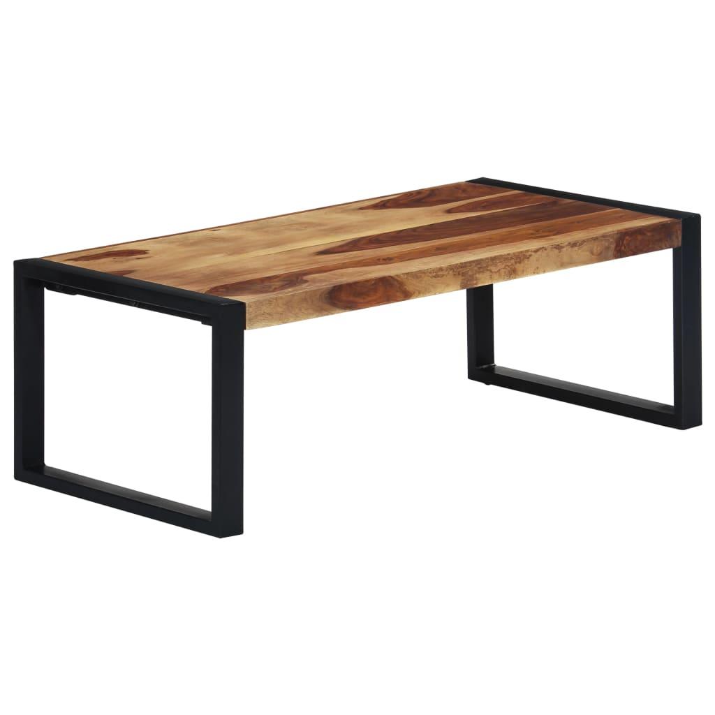 Sofabord 110 x 60 x 40 cm massivt akacietræ Sofabord 110 x 60 x 40 cm massivt akacietræ