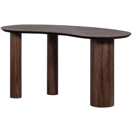 WOOOD Sun skrivebord, organisk - brun genbrugt teak (150x62)
