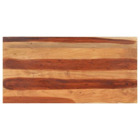 Bordplade 120x60x(2,5-2,7) cm massivt akacietræ