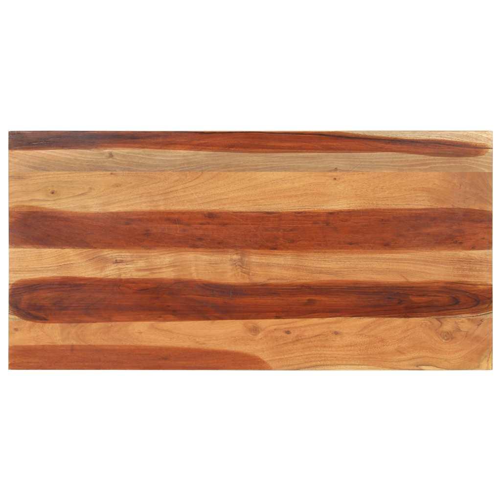Bordplade 15-16 mm 60x120 cm massivt akacietræ Bordplade 15-16 mm 60x120 cm massivt akacietræ