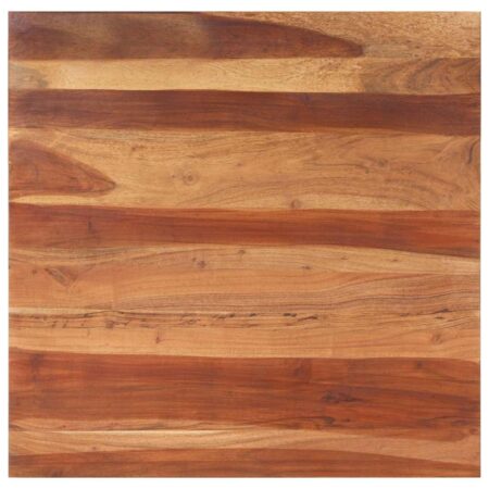 Bordplade 15-16 mm 80x80 cm massivt akacietræ