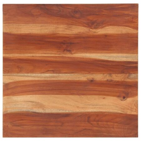 Bordplade 25-27 mm 60x60 cm massivt akacietræ