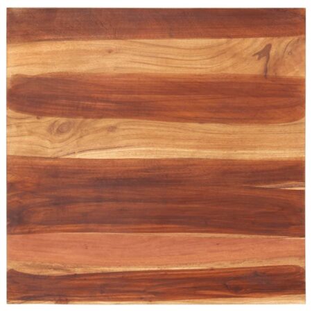 Bordplade 25-27 mm 70x70 cm massivt akacietræ