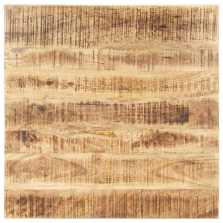 Bordplade 25-27 mm 80x80 cm massivt mangotræ
