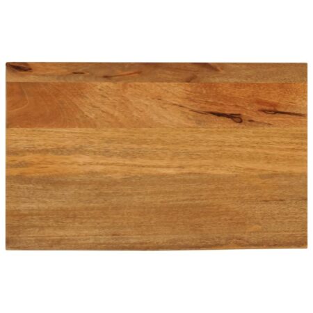 Bordplade 50x30x2,5 cm naturlig kant massivt mangotræ
