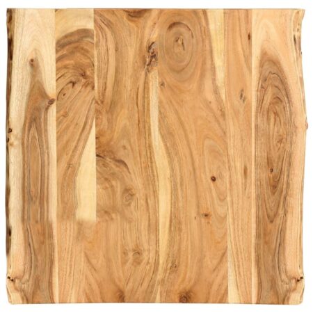 Bordplade 58x(50-60)x2,5 cm massivt akacietræ