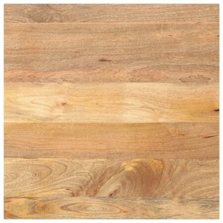 Bordplade 80x80x2.5 cm firkantet massivt mangotræ
