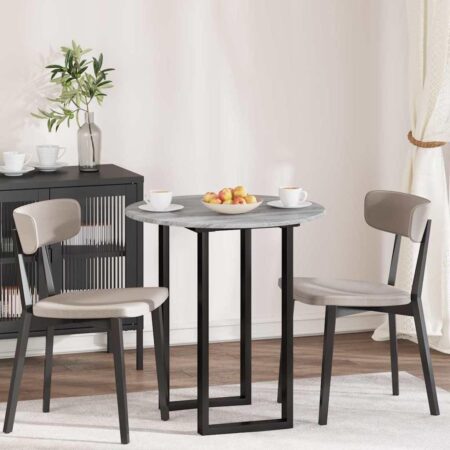 Bordplade Grå sonoma-eg 70 x 70 x 1.5 cm Konstrueret træ