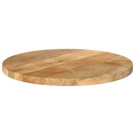 Bordplade Ø40x2,5 cm rund massivt mangotræ