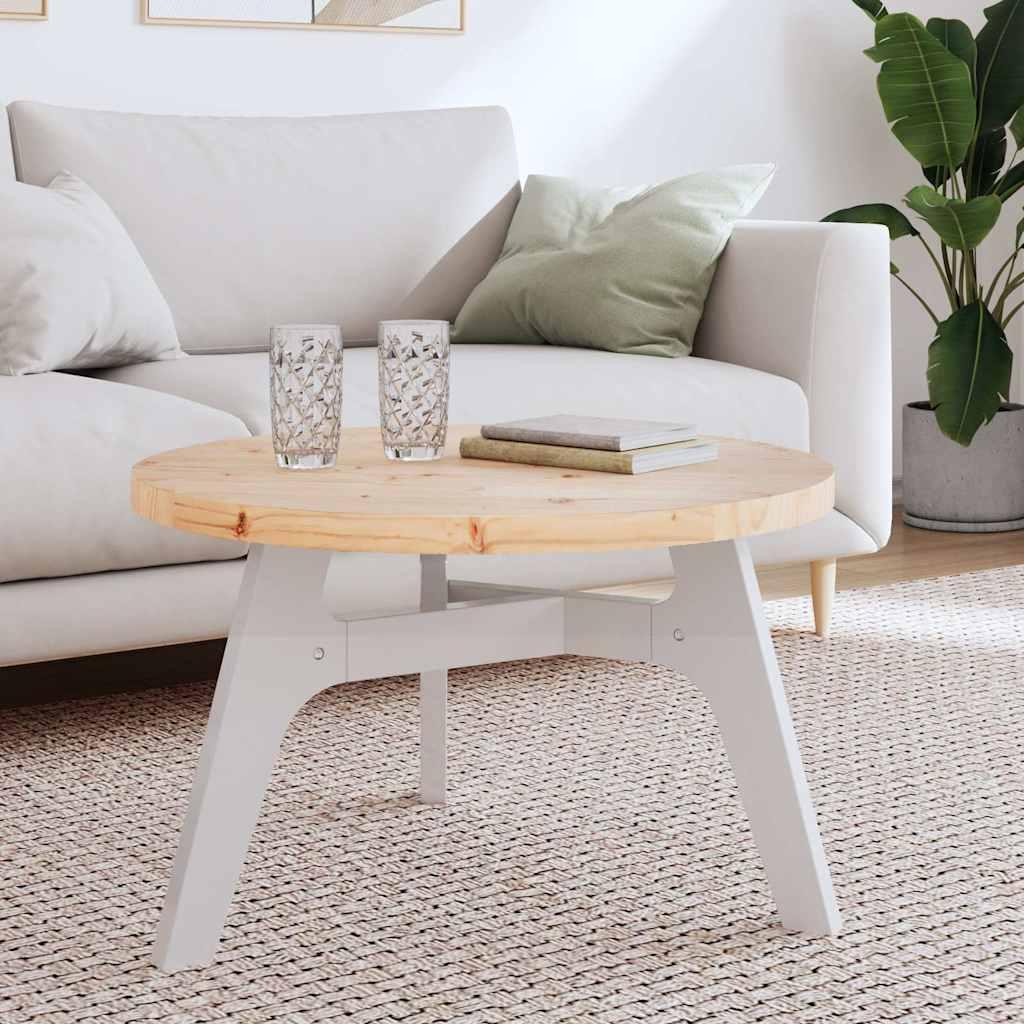 Bordplade Ø70x3 cm rund massivt fyrretræ Bordplade Ø70x3 cm rund massivt fyrretræ