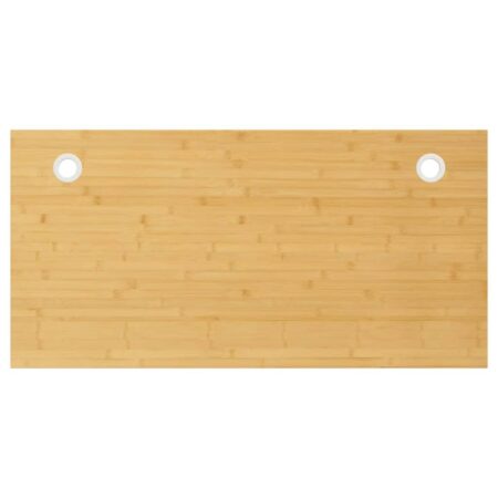 Bordplade til skrivebord 100x50x4 cm bambus
