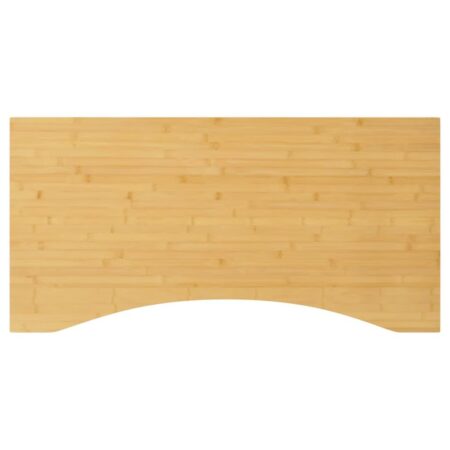 Bordplade til skrivebord 110x55x4 cm bambus