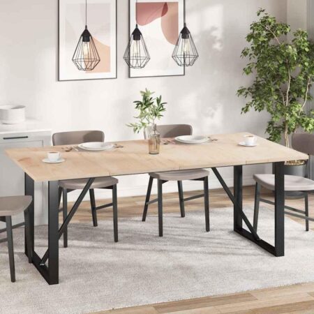 Bordplader 4 stk. 100x50x2,5 cm rektangulær massivt fyrretræ