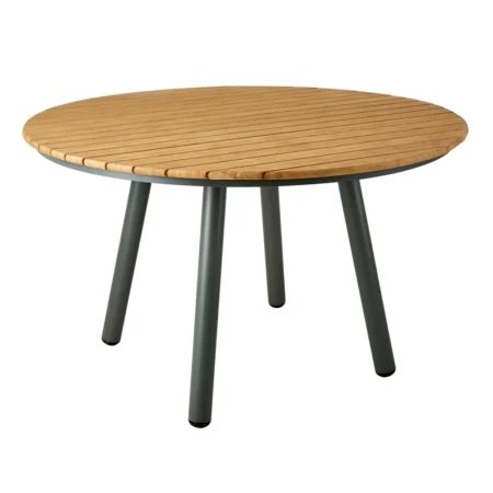 Brafab, Bam Bo Spisebord Ø120 cm Bambu/Nordic Green