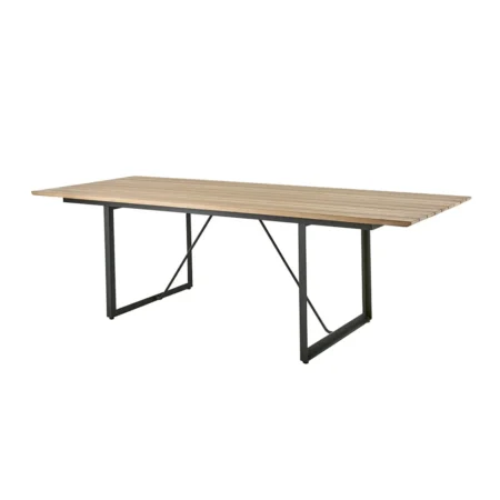 Brafab, SHAD Spisebord 90x240 cm Teak/Antracit
