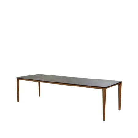 Cane-line Aspect spisebord Fossil black-teak 280 cm