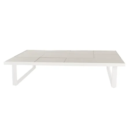 Cane-line, Bordplade 120x70 cm komplet flisesæt til bord Sand, lavasten glaseret