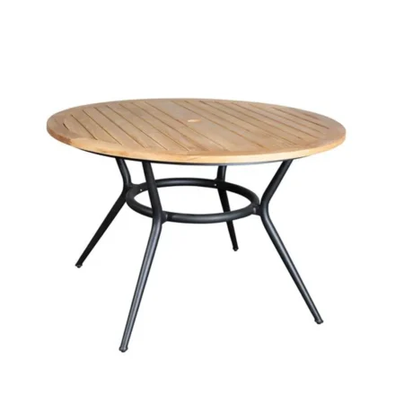 Cane-line Joy spisebord rundt Teak-lava grey Ø120 cm