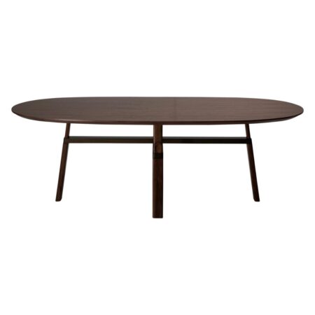 Cross Dan-Form spisebord 75x220cm finer valnød