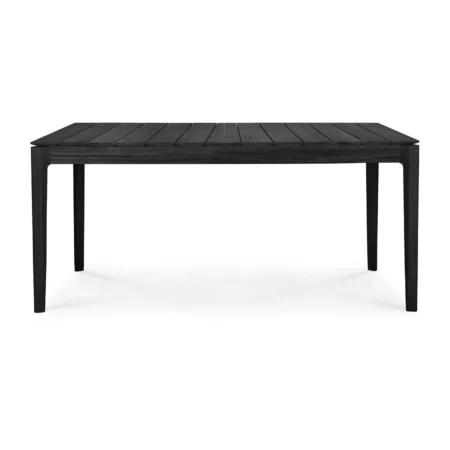 Ethnicraft Bøg outdoor spisebord sortbejdset teak 162x80 cm