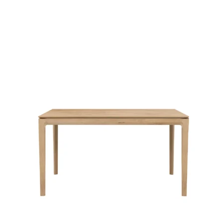 Ethnicraft Bøg spisebord med tillægsplade Oak wax oil 90x140/220 cm