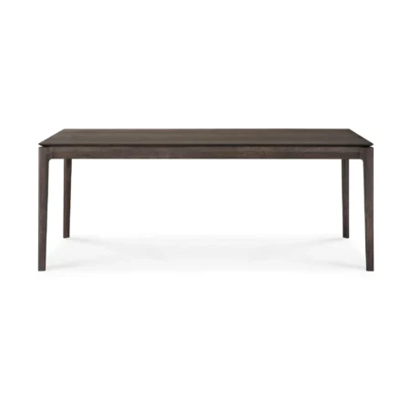 Ethnicraft Bøg udtrækkeligt spisebord Brunlakeret eg, 100x200/300 cm