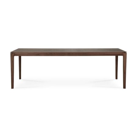 Ethnicraft, Bok Spisebord 100x240 cm Brunlakeret teak