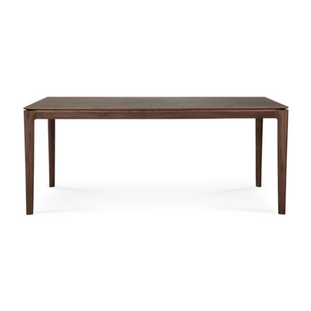 Ethnicraft, Bok Spisebord 90x180 cm Brunlakeret teaktræ