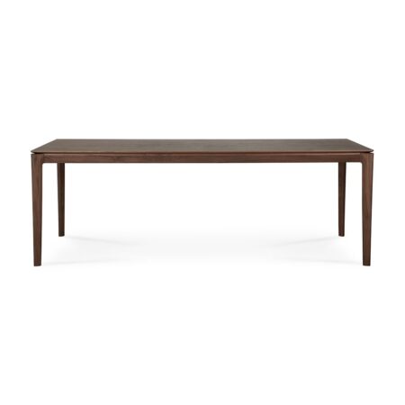 Ethnicraft, Bok Spisebord 95x220 cm Brunlakeret teak