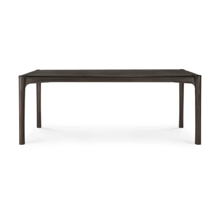 Ethnicraft PI spisebord Dark brown teak, 200x95 cm