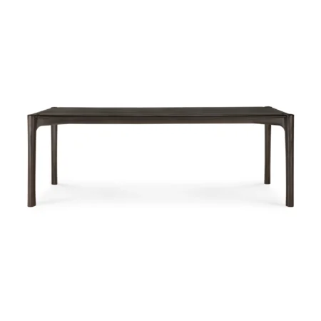 Ethnicraft PI spisebord Dark brown teak, 220x95 cm