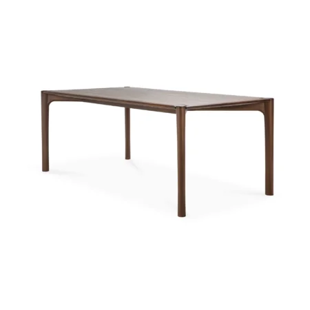 Ethnicraft PI spisebord Lakeret teak, 220x95 cm