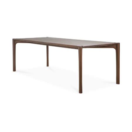 Ethnicraft PI spisebord Lakeret teak, 240x100 cm
