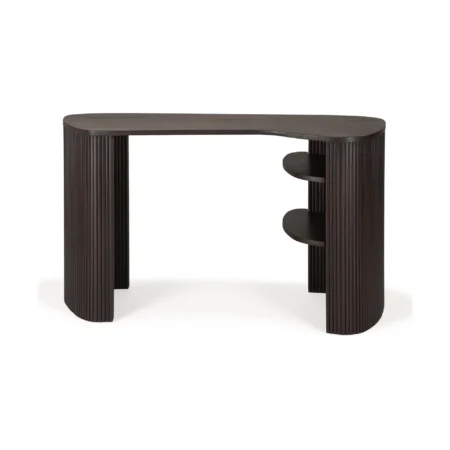 Ethnicraft Roller Max skrivebord Dark brown mahogny
