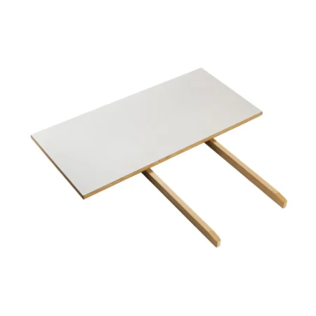 FDB Møbler C35 tillægsplade 95x45 cm light grey-oak nature lacquered