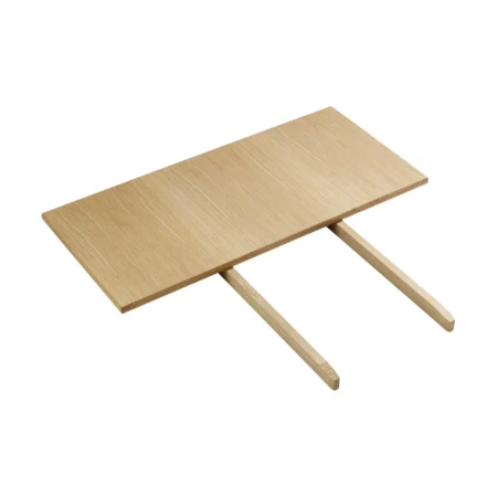 FDB Møbler C35L tillægsplade 82x37 cm Oak nature waterbased laquer