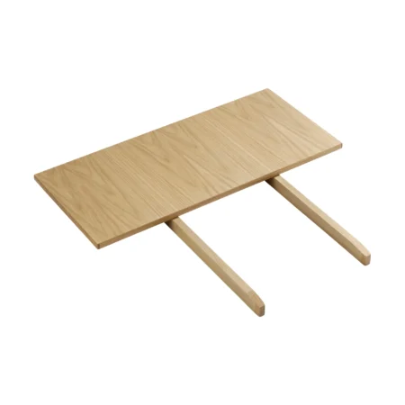 FDB Møbler C35S tillægsplade 95x45 cm Oak nature vandbaseret lak