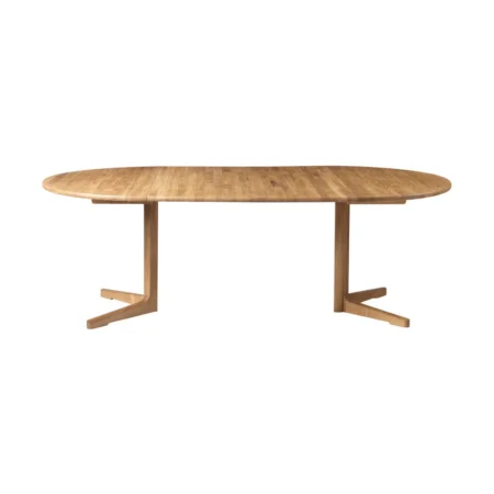 FDB Møbler C69E Ry spisebord med 2 tillægsplader Oak nature oiled