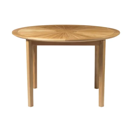 FDB Møbler M27 Sammen havebord Ø120 cm Teak solid oiled