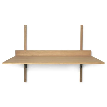 Ferm Living Sector skrivebord Oak/Black brass