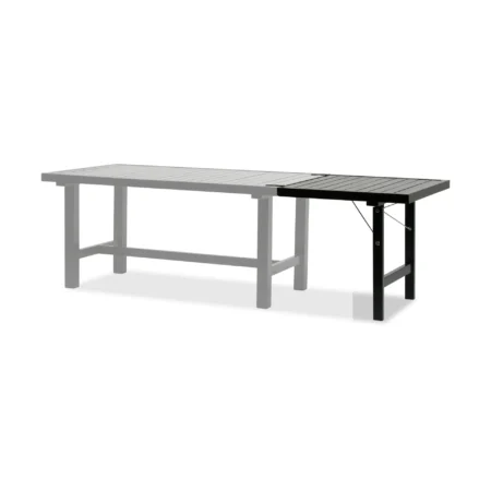 Fri Form 64 tillægsplade med ben Black, H: 66 cm