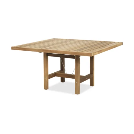 Fri Form 65 bord Teak, 128×120×68 cm