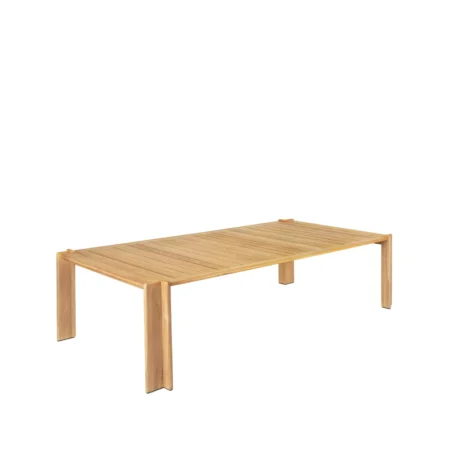 GUBI Atmosfera spisebord Teak, 281x105 cm