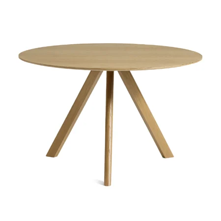 HAY CPH20 2.0 spisebord Ø120 cm Lacquered oak-oak veneer