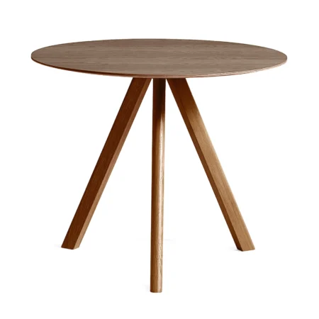 HAY CPH20 2.0 spisebord Ø90 cm Lacquered walnut