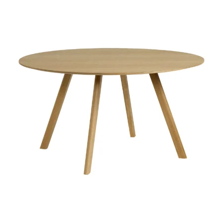 HAY CPH25 2.0 spisebord Ø140 cm Lacquered oak-oak veneer